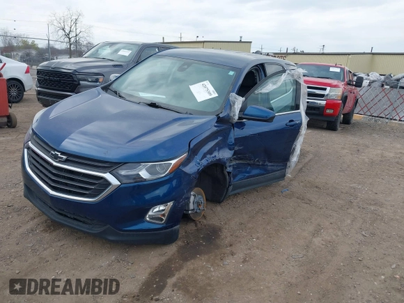 2020 Chevrolet Equinox LT with VIN 2GNAXJEV4L6285556, listed as a IAAI auction lot 42075309 with 28,268 mi miles and . Bid and sale history available at DreamBid. Image 18.