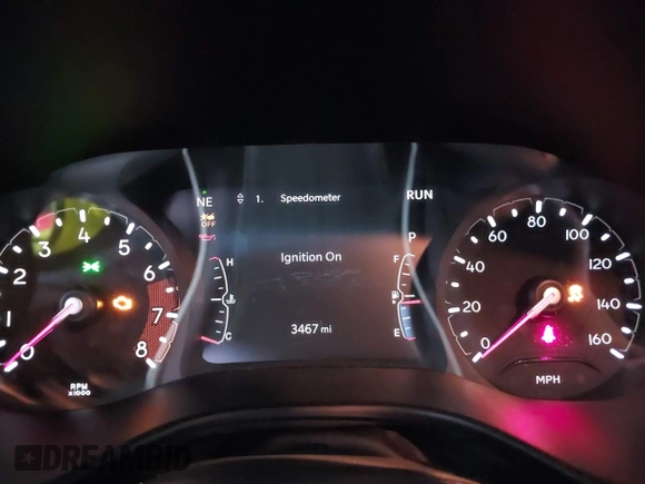 2025 Jeep Compass Limited with VIN 3C4NJDCN0ST517886, listed as a IAAI auction lot 41443488 with 3,467 mi miles and . Bid and sale history available at DreamBid. Image 7.