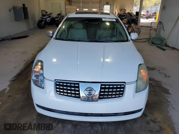 2005 Nissan Maxima 3.5 SL with VIN 1N4BA41E35C854192, listed as a Copart auction lot 75541544 with 162,470 mi miles and Salvage Title. Bid and sale history available at carsss.com. Image 5.