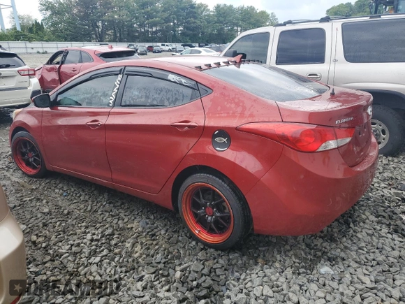 2011 Hyundai Elantra GLS с VIN KMHDH4AE2BU158858, выставлен на аукционе Copart как лот 58568885 с пробегом 132 953 миль миль и Списание • Salvage title. История ставок и продаж доступна на DreamBid. Изображение 2.