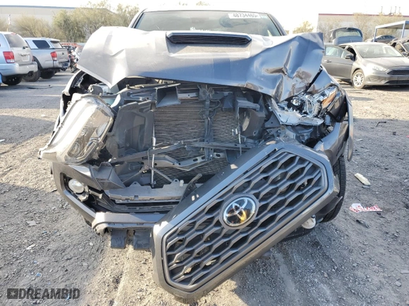 2021 Toyota Tacoma 4WD SR with VIN 5TFCZ5AN1MX271656, listed as a Copart auction lot 48734465 with 23,172 mi miles and Salvage Title. Bid and sale history available at carsss.com. Image 5.