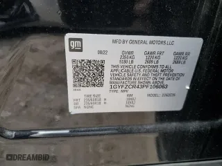 2023 Cadillac XT4 FWD Premium Luxury with VIN 1GYFZCR43PF106063, listed as a Copart auction lot 84091634 with 31,354 mi miles and Salvage Title. Bid and sale history available at carsss.com. Image 13.