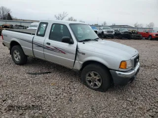 2004 Ford Ranger XL Fleet with VIN 1FTYR15E84PB61390, listed as a Copart auction lot 82563064 with 97,480 mi miles and Salvage Title. Bid and sale history available at DreamBid. Image 4.
