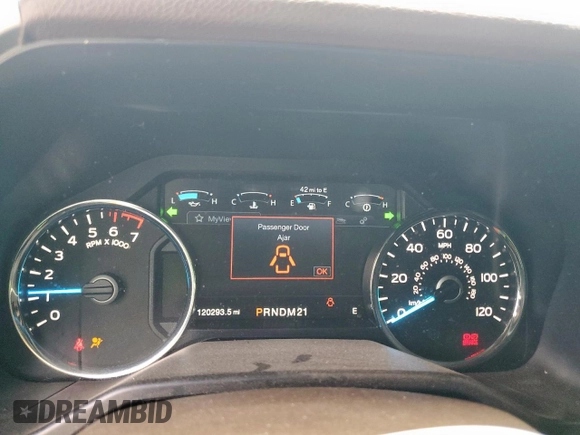 2015 Ford F-150 XLT with VIN 1FTEW1EF2FFA34289, listed as a Copart auction lot 56739435 with 120,293 mi miles and Salvage title. Bid and sale history available at DreamBid. Image 9.