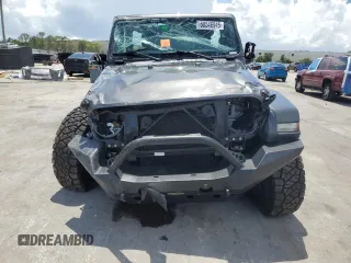 2019 Jeep Wrangler Sport S with VIN 1C4GJXAG4KW569059, listed as a Copart auction lot 60546945 with 57,131 mi miles and Non repairable. Bid and sale history available at DreamBid. Image 5.