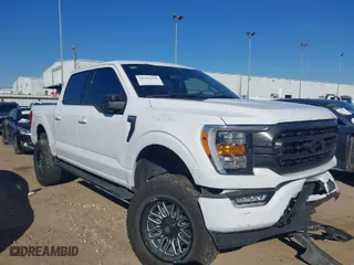 2023 Ford F-150 XL with VIN 1FTFW1E54PKE74115, listed as a IAAI auction lot 41304379 with 23,688 mi miles. Bid and sale history available at carsss.com. Image 1.