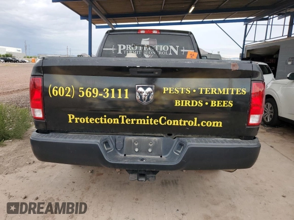 2017 Ram 1500 Tradesman with VIN 3C6JR6AG4HG791673, listed as a Copart auction lot 55655095 with 189,169 mi miles and Salvage title. Bid and sale history available at DreamBid. Image 6.