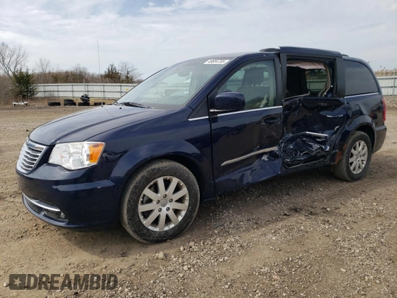 2013 Chrysler Town & Country Touring with VIN 2C4RC1BG1DR557946, listed as a Copart auction lot 49804785 with 86,526 mi miles and Salvage Title. Bid and sale history available at carsss.com. Image 1.
