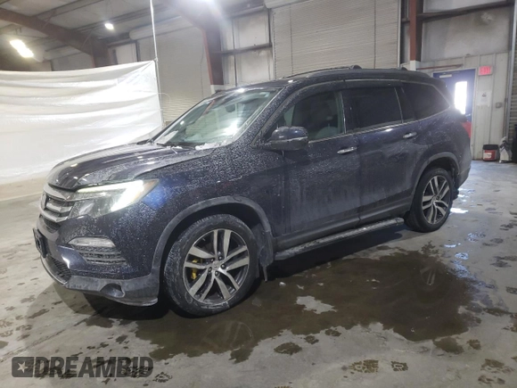 2016 Honda Pilot Touring with VIN 5FNYF6H92GB047341, listed as a Copart auction lot 45805215 with 145,848 mi miles and Salvage Title. Bid and sale history available at carsss.com. Image 1.