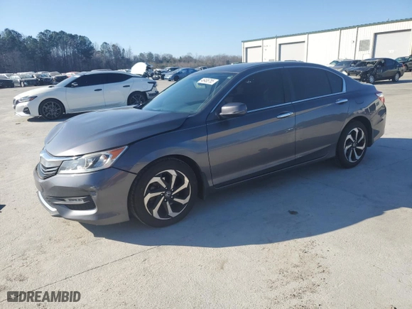 2016 Honda Accord Sedan EX with VIN 1HGCR2F75GA217911, listed as a Copart auction lot 46465785 with 128,775 mi miles and Salvage Title. Bid and sale history available at carsss.com. Image 1.