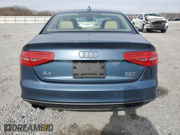 2015 Audi A4 Premium Plus with VIN WAUFFAFL7FN020965, listed as a Copart auction lot 45794985 with 136,897 mi miles and Salvage Title. Bid and sale history available at carsss.com. Image 6.