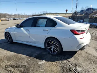 2020 BMW 3 Series M340i xDrive with VIN WBA5U9C08LFH80325, listed as a Copart auction lot 47412155 with Not Provided miles and Salvage Title. Bid and sale history available at DreamBid. Image 2.