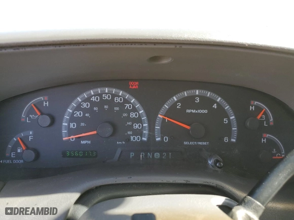 2003 Ford F-150 XL with VIN 1FTRX07W13KD57340, listed as a Copart auction lot 48429005 with 356,017 mi miles and Salvage Title. Bid and sale history available at carsss.com. Image 9.