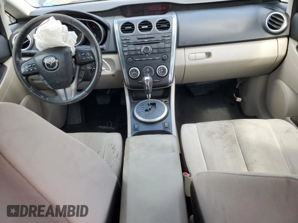2010 Mazda CX-7 Sport with VIN JM3ER2W59A0337267, listed as a Copart auction lot 54005865 with 151,080 mi miles and Salvage Title. Bid and sale history available at DreamBid. Image 8.