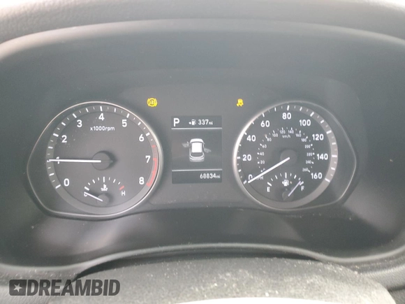 2018 Hyundai Elantra with VIN KMHH35LE2JU033134, listed as a Copart auction lot 81597464 with 68,834 mi miles and Clean Title. Bid and sale history available at DreamBid. Image 9.