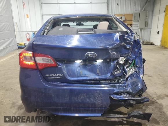 2016 Subaru Legacy 2.5i z VIN 4S3BNAA67G3035615, wystawiony jako Copart lot #47747725 z przebiegiem 122 948 mil mil oraz Szkoda całkowita • Salvage title. Historia ofert i sprzedaży dostępna na DreamBid. Obrazek 6.