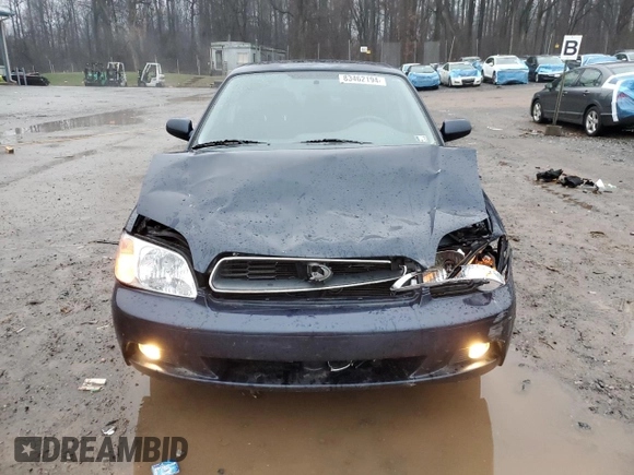 2004 Subaru Legacy Sedan (Natl) L with VIN 4S3BE625047203599, listed as a Copart auction lot 83462194 with 68,056 mi miles and Salvage Title. Bid and sale history available at carsss.com. Image 5.