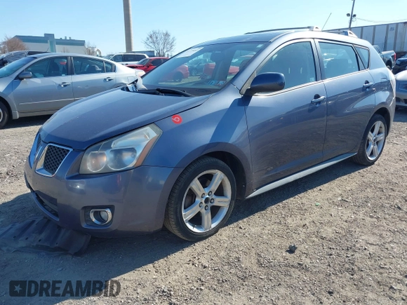 2009 Pontiac Vibe w/1SB with VIN 5Y2SL67059Z423173, listed as a IAAI auction lot 41779483 with 108,896 mi miles. Bid and sale history available at carsss.com. Image 16.
