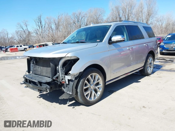 2019 Ford Expedition Platinum with VIN 1FMJU1MT6KEA52494, listed as a IAAI auction lot 41802986 with 119,922 mi miles. Bid and sale history available at carsss.com. Image 18.