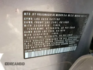 2023 Volkswagen Taos SE z VIN 3VVNX7B21PM308277, wystawiony jako Copart lot #82367714 z przebiegiem Nie podano mil oraz Nie do naprawy • Non repairable. Historia ofert i sprzedaży dostępna na DreamBid. Obrazek 13.