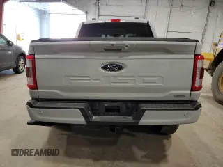 2023 Ford F-150 XL with VIN 1FTFW1E82PFC34533, listed as a Copart auction lot 52734775 with 0 mi miles and Salvage Title. Bid and sale history available at carsss.com. Image 6.