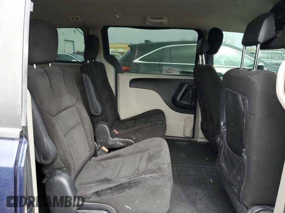 2015 Dodge Grand Caravan SE with VIN 2C4RDGBG5FR747087, listed as a Copart auction lot 50343765 with 195,018 mi miles and Salvage Title. Bid and sale history available at DreamBid. Image 11.