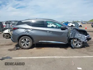 2023 Nissan Murano SV with VIN 5N1AZ2BJ0PC105430, listed as a IAAI auction lot 42020165 with 73,705 mi miles. Bid and sale history available at carsss.com. Image 14.