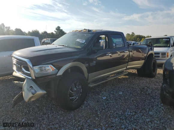 2014 Ram 3500 Longhorn with VIN 3C63RRKL5EG235826, listed as a Copart auction lot 71192964 with 0 mi miles and Non Repairable. Bid and sale history available at carsss.com. Image 1.