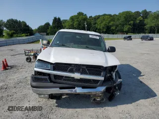 2005 Chevrolet Silverado 1500 LS with VIN 2GCEC13T851135604, listed as a Copart auction lot 59295325 with Not provided miles and Salvage title. Bid and sale history available at DreamBid. Image 5.