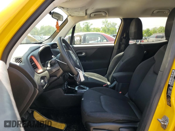 2018 Jeep Renegade Sport с VIN ZACCJBAB3JPH34939, выставлен на аукционе Copart как лот 58945925 с пробегом 91 972 миль миль и Списание • Salvage title. История ставок и продаж доступна на DreamBid. Изображение 7.