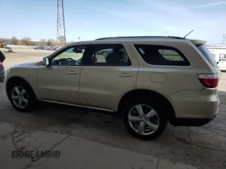 2012 Dodge Durango Citadel with VIN 1C4SDJET2CC181286, listed as a Copart auction lot 52671705 with 214,895 mi miles and Salvage title. Bid and sale history available at DreamBid. Image 2.