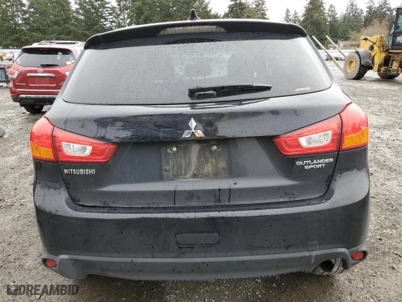 2017 Mitsubishi Outlander Sport ES 2.0 with VIN JA4AR3AU0HZ043171, listed as a Copart auction lot 50835345 with 91,624 mi miles and Salvage Title. Bid and sale history available at carsss.com. Image 6.