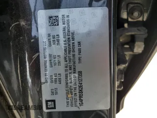 2014 Buick Verano Convenience Group with VIN 1G4PR5SK2E4127358, listed as a Copart auction lot 49277115 with 70,209 mi miles and Salvage Title. Bid and sale history available at carsss.com. Image 14.