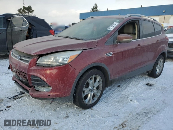 2016 Ford Escape Titanium with VIN 1FMCU0JX8GUB35321, listed as a Copart auction lot 87167904 with 57,030 mi miles and Clean Title. Bid and sale history available at carsss.com. Image 1.