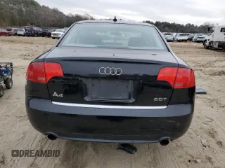 2008 Audi A4 2.0T with VIN WAUDF78E98A166786, listed as a Copart auction lot 84434984 with 182,093 mi miles and Salvage title. Bid and sale history available at DreamBid. Image 6.