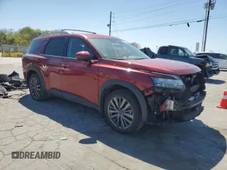 2023 Nissan Pathfinder SL z VIN 5N1DR3CD7PC234678, wystawiony jako Copart lot #52086595 z przebiegiem 50 827 mil mil oraz Tytuł czysty. Historia ofert i sprzedaży dostępna na DreamBid. Obrazek 4.