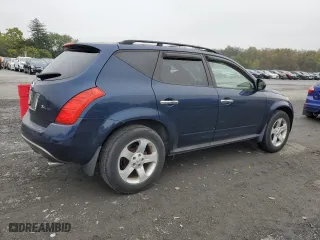 2003 Nissan Murano SE with VIN JN8AZ08W73W223113, listed as a Copart auction lot 73712034 with 129,383 mi miles and Clean Title. Bid and sale history available at carsss.com. Image 3.