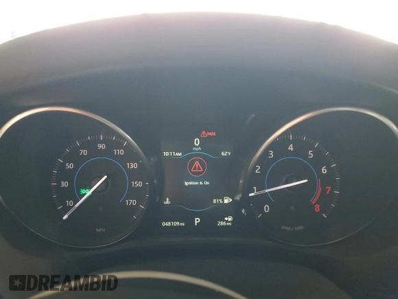 2017 Jaguar XE 25t Prestige with VIN SAJAE4BG8HA952596, listed as a Copart auction lot 45004445 with 48,109 mi miles and Salvage Title. Bid and sale history available at carsss.com. Image 9.