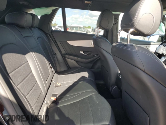 2021 Mercedes-Benz GLC 300 with VIN W1N0G8DB9MV302054, listed as a Copart auction lot 60962465 with 26,709 mi miles and Salvage title. Bid and sale history available at DreamBid. Image 11.