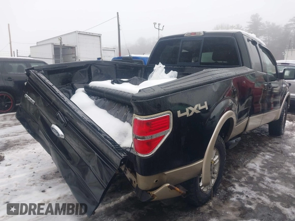 2009 Ford F-150 XL with VIN 1FTPX14V09FA93540, listed as a IAAI auction lot 41461340 with 152,090 mi miles. Bid and sale history available at carsss.com. Image 4.