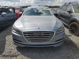 2017 Genesis G80 3.8L with VIN KMHGN4JE5HU178049, listed as a Copart auction lot 74025624 with 0 mi miles and Salvage Title. Bid and sale history available at carsss.com. Image 5.