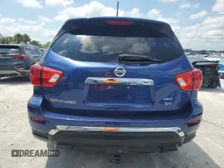 2018 Nissan Pathfinder Platinum with VIN 5N1DR2MM7JC664291, listed as a Copart auction lot 46748475 with 142,708 mi miles and Salvage title. Bid and sale history available at DreamBid. Image 6.