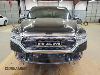 2022 Ram 1500 Limited with VIN 1C6SRFHT6NN171384, listed as a Copart auction lot 51975235 with 34,181 mi miles and Salvage title. Bid and sale history available at DreamBid. Image 5.