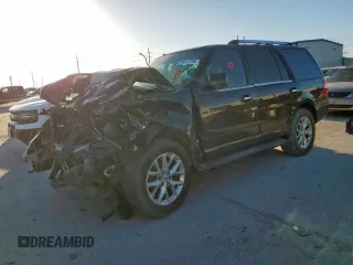 2016 Ford Expedition Limited with VIN 1FMJU1KT4GEF35590, listed as a Copart auction lot 54911715 with Not provided miles and Salvage title. Bid and sale history available at DreamBid. Image 1.