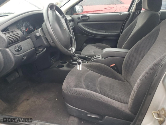 2004 Chrysler Sebring LX with VIN 1C3EL46X24N198408, listed as a Copart auction lot 70643114 with 107,030 mi miles and Salvage Title. Bid and sale history available at carsss.com. Image 7.