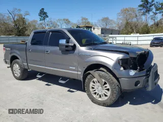 2013 Ford F-150 XL with VIN 1FTFW1ET3DFB85584, listed as a Copart auction lot 50099485 with 204,731 mi miles and Salvage Title. Bid and sale history available at carsss.com. Image 4.