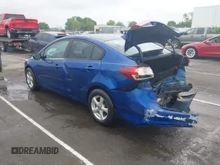 2017 Kia Forte LX with VIN 3KPFK4A73HE139100, listed as a IAAI auction lot 42112650 with 116,222 mi miles and . Bid and sale history available at carsss.com. Image 3.