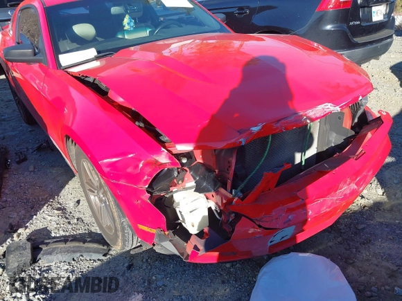 2012 Ford Mustang Premium with VIN 1ZVBP8AM0C5233157, listed as a IAAI auction lot 41580689 with 132,243 mi miles and . Bid and sale history available at DreamBid. Image 6.