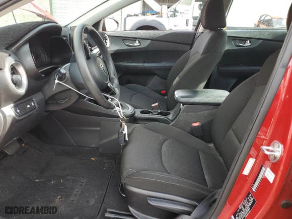 2021 Kia Forte LXS with VIN 3KPF24AD1ME383800, listed as a Copart auction lot 46525745 with 51,870 mi miles and Salvage Title. Bid and sale history available at carsss.com. Image 7.