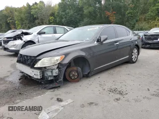 2009 Lexus LS 460 with VIN JTHCL46F695004169, listed as a Copart auction lot 72759814 with 139,316 mi miles and Salvage Title. Bid and sale history available at DreamBid. Image 1.